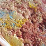 40 x 50 cm - huile, acrylique sur toile mixte