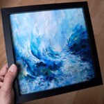 Fairy Tale I - 20 x 20 cm - technique mixte / carton toilé (encadrée)
Nouveau !