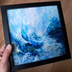 Fairy Tale I - 20 x 20 cm - technique mixte / carton toilé (encadrée)
Nouveau !