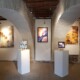 Exposition Abbaye de Bouchemaine- Layla Rougan - Peintures Abstraites Layla Rougan- Artiste Peintre - France - Art Contemporain - Abstraction - Exposition Abbaye de Bouchemaine - Angers - Peintre angevine