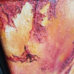 30 x 30 cm ( encadrée ) Intense Amour - Peintures Layla Rougan