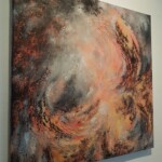 60 x 60 cm - huile, acrylique sur toile de lin