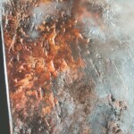 60 x 60 cm - huile, acrylique sur toile de lin