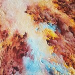 40 x 50 cm - huile, acrylique sur toile mixte