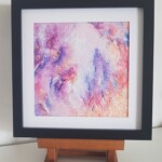 Le Chœur des Anges VIII
20 x 20 cm - technique mixte / carton toilé (encadrée)