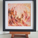 Le Chœur des Anges VII
20 x 20 cm - technique mixte / carton toilé (encadrée)