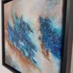 30 x 30 cm ( encadrée )