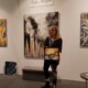 Layla Rougan - Artiste Peintre de l'abstrait Angers - Peinture Abstraite France - Art Fair France - Abstraction Angers