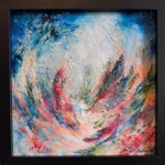 Le Coeur des Anges VIII - 20 x 20 cm - technique mixte / carton toilé (encadrée)
Nouveau ! Peinture abstraite Rougan