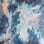 60 x 60 cm Layla Rougan- Artiste Peintre de l'Abstrait- Angers - Peinture Abstraite - Angers - Abstrait -Abstraction lyrique - France