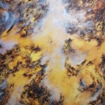 100 x 80 cm Layla Rougan-Artiste Peintre France-Art Abstrait Angers-Art