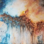 130 x 195 cm Layla Rougan-Artiste Peintre France-Art 3 F Toulouse -Abstraction