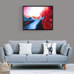 73 x 92 cm / encadrée