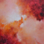 97 x 130 cm Layla Rougan-Artiste Peintre France-Art Abstrait Angers-Art