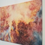 40 x 50 cm - huile, acrylique sur toile mixte